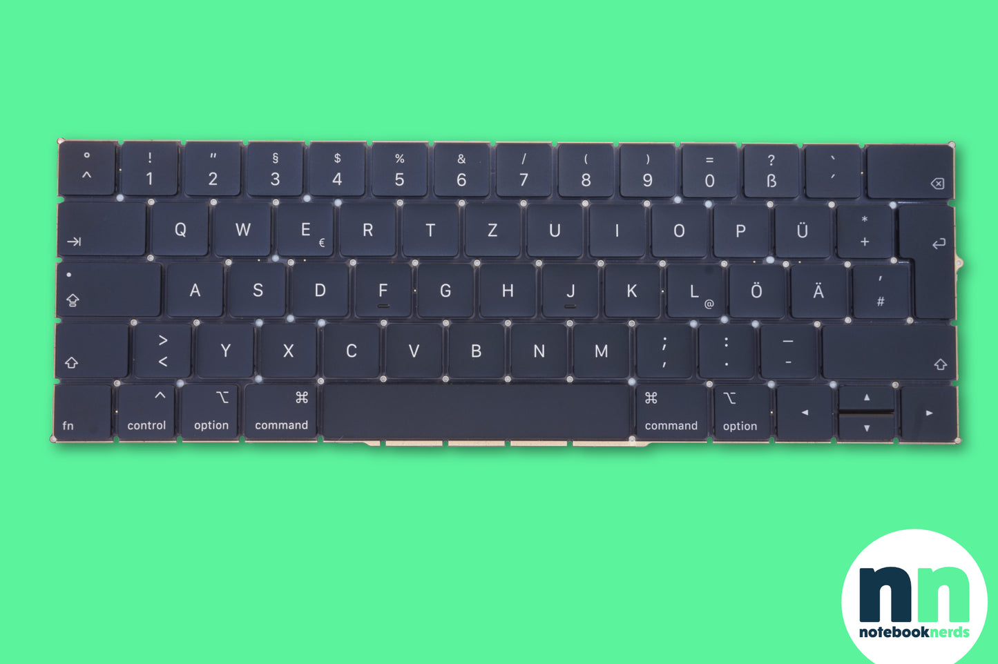 Tastatur / Keyboard deutsch für MacBook Pro 13 A1989 (2018-2019) mit Beleuchtung