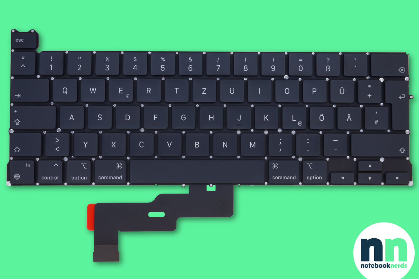 Tastatur / Keyboard deutsches Layout für MacBook Pro 13“ A2338 (2020)